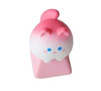 GKYQVE Claviers mécaniques créatifs en forme de lapins de dessin animé pour jeux de bureau