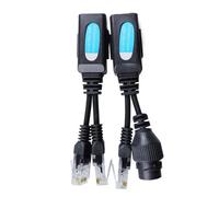 GKYQVE Compactly RJ45 Adaptateur répartiteur de câble Ethernet simplifie le câblage pour un usage domestique Fiabilité Signaux Ethernet Splitter