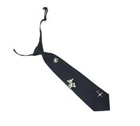 GKYQVE Cravate unisexe avec couronnes d'ours - Cravate tendance pour enfants - Style décontracté - Élégant, Noir , taille unique