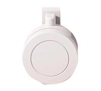 GKYQVE Dispositif de suspension individuel, support flexible, mouvement à 360 degrés, moteur silencieux à 3 vitesses, ventilateur rechargeable pour voyage, travail, ventilateur de taille portable