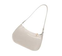 GKYQVE Élégant sac à bandoulière en cuir synthétique pour femme Sac de soirée sacoche Sac à main sous les bras pour les fêtes et les soirées entre femmes, blanc, One Size