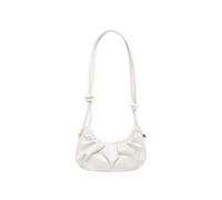 GKYQVE Élégant sac à bandoulière plissé d'inspiration coréenne pour femme, bandoulière multifonction avec compartiments spacieux, élégant sous les bras, blanc, One Size