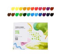 GKYQVE Ensemble de peinture aquarelle multifonction pour artistes - Pigment professionnel pour enfants et étudiants - Fournitures d'art pour enfants