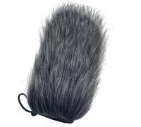 GKYQVE Manchon coupe-vent en fourrure synthétique pour microphones, filtrations du bruit supérieures, manchon en fourrure