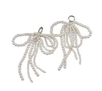 GKYQVE Mode Perles Perles Bowknot Lacets de Chaussures Charm Sneakers Pendentif de Chaussure Charmant Accessoires de Chaussures Unique Boucles de Chaussures pour Fille Charme, taille unique, Comme