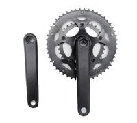 GKYQVE Pédalier carré 50/34T 170 mm 8/9 vitesses pour vélos de montagne, vélos de route, pédalier à chaîne
