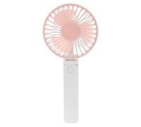 GKYQVE Petit ventilateur portable avec 3 vitesses et batterie rechargeable USB 3000 mAh pour extérieur, intérieur, bureau, voyage