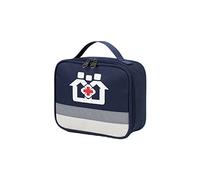 GKYQVE Pilulier de grande capacité - Sac de rangement de voyage pour médicaments et fournitures médicales - Petit format, bleu marine, S, Beauté de masse