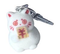 GKYQVE Porte-clés en peluche douce au toucher fait à la main pour apporter du plaisir et un bon cadeau pour une utilisation quotidienne ou une fête, Money Kitten, taille unique