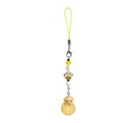 GKYQVE Porte-clés en résine pour sac et clés de voiture, pendentif de sac, cadeau pour amoureux des animaux de compagnie, décoration tendance, Chiot biscuit, taille unique