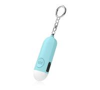 GKYQVE Porte-clés portable avec alarme individuelle 130 dB avec lumière LED pour protections et situations anormales pour femmes