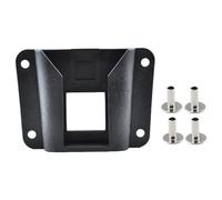 GKYQVE Porte-vélos pliants pour porte-bagages avant - Support pour vélo - Adaptateur de montage pour nez de porc - Avec vis - Clip pour panier de vélo