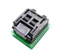 GKYQVE Prise de test TQFP32 QFP32 vers DIP32 IC programmeur puce circuit intégré prise test gravure intégrée