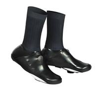 GKYQVE Surchaussures de cyclisme d'hiver thermiques chaudes pour hommes et femmes pour vélos de route et de montagne, bottes étanches, Noir , Taille unique