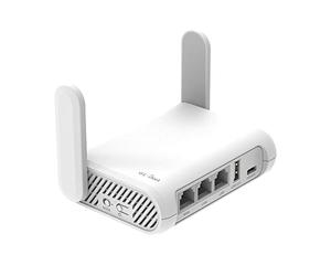 GL.iNet GL-SFT1200 (Opal) Routeur WiFi de Voyage sécurisé - Internet sans Fil Gigabit Ethernet Double Bande AC1200 | IPv6 | USB 2.0 | MU-MIMO | 128 Mo de RAM | Pont répéteur | Mode Point d'accès