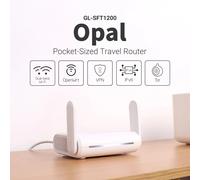 GL.iNet GL-SFT1200 (opale) Voyage sécurisé WiFi - AC1200 Routeur Internet sans fil Gigabit Ethernet double bande EU UK Plug