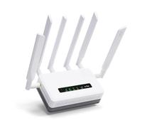 GL.iNet GL-XE3000 (Puli AX) 5G Router with SIM Card Slot, Dual SIM Cellular Router, Wi-FI 6, 6400mAh Battery, Multi-WAN, VPN, OpenWrt, Secure 5G Routers for Office, Retail, Events, Remote Work
