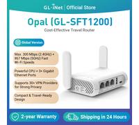 GL.iNet - routeur de voyage sans fil double bande Opal(GL-SFT1200), Gigabit, compatible IPV6, Tor, Openwrt, répéteur de poche au meilleur rapport qualité-prix