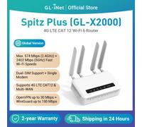 GL.iNet Spitz Plus(GL-X2000) 4G persévérance agan 12 OpenWrt, touristes-epi, Wi-Fi 6 Routeur GL-X2000