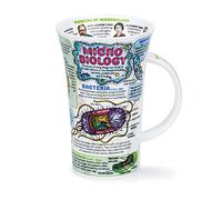 GL-MICO-XX Mug en porcelaine anglaise Motif microbiologie 0,5 l