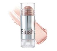 GL-Turelifes Blush Stick Blush Cream Hydratant, Highlighter & Trimming Rouge Pen, Glow and Mood Boosting Blushes Stick Cheek Makeup ajoute du scintillement, facile à utiliser (#02)
