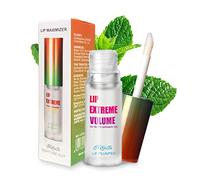GL-Turelifes Lip Plumper Lip Gloss, Ginger Mint Lip Balm Plumper Lip Extreme Volume, Enhancer Hydrated Lips, Hydrate, élimine la sécheresse des rides (Transparente)