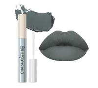 Gl turelifes Matte Lip Liner Pen Lip Gloss set White Green Black Purple Vampire Lip Red non Fading Liquid Lip Red, suitable for Halloween Roleplay (#4 Gris)