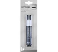 [GL178] sigel Set de 2 marqueurs craies liquide effaçable ARTVERUM Pte ogive ...