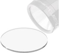 Gl2 Lentille Pour C/D Batterie Maglite Lampes De Poche¿Lentille En Verre Trempé Transparent,Avec O-Ring Et Protège Boîte