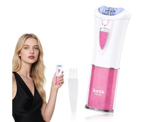 Glabrouse Épilateur de peau avec 9 pinces et LED, épilateur pour visage de femme, épilateur de peau glabruse pour le visage, les lèvres, les bras, les aisselles, les jambes et le bikini