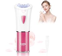 Glabrouse Épilateur de peau - Épilateur facial pour femme avec lumière LED - Épilateur électrique sans fil pour femme - Épilateur pour le visage, les bras, le public, les jambes, le corps, les doigts