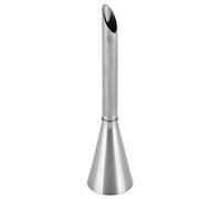 Glaçage De Tuyauterie Buses Conseils En Acier Inoxydable Outil De Décoration De Gâteau pour Les Boulangers Professionnels et La Maison Boulangers Argent 3x0.7 pouces 5g