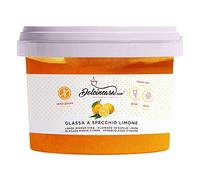 Glaçage miroir au citron pour gâteaux, gâteaux, glaces, semi-froids, sans gluten, 500 g