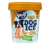 Glace au beurre de cacahuètes pour chiens