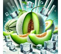 Glace au melon miel - Concentré d'arôme de glace au melon miel - Végétalien - Sasami - 100ml