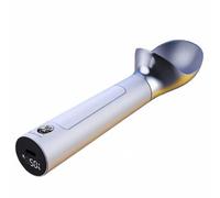 Glace chauffante électrique rechargeable jusqu'à 70 °C pour crème glacée dure avec affichage cadeau propre à l'été LED R7N4 Idéal facile