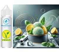 Glace citron basilic arôme concentré - Vegan - Sasami - 100 ml