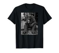 Glacé Coffee Lovers Funny Monster Lizard Lounge Internet Meme T-Shirt
