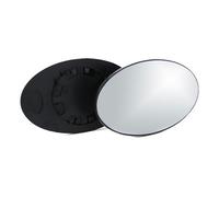 Glace convexe chauffante de rétroviseur droit pour MINI II R50 R53 Berline et R52 Cabriolet (09/2000-07/2008)