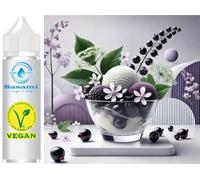 Glace crème fleur de sureau cassis arôme concentré - Vegan - Sasami - 100 ml