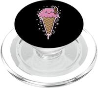 Glace dans Un Cornet de Glace avec bâton de Cannelle PopSockets PopGrip pour MagSafe