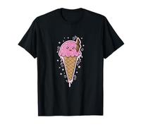 Glace dans Un Cornet de Glace avec bâton de Cannelle T-Shirt