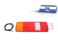 Glace de feu arrière DT Spare Parts 3.32031, L: 343 mm, H: 133 mm