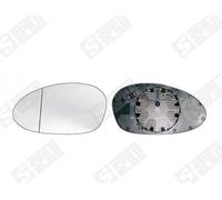 Glace De Rétroviseur Avec Support Côté Chauffeur Angle Mort Et Dégivrage - Bmw Serie 3 320 Si 02/2004-12/2011