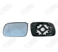 Glace De Rétroviseur Avec Support Côté Chauffeur Et Angle Mort Bleue - Citroen C-Elysee 1.6 Hdi 92 À Part. 11/2012