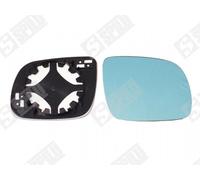 Glace De Rétroviseur Avec Support Côté Passager Avec Dégivrage Bleue - Volkswagen Bora Break 1.8 T 10/1998-05/2005