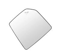 Glace De Rétroviseur Chauffant pour Ford pour Camion F150 2015-2017 FL3Z17K707L FL3Z17K707A 1 Pièces Rétroviseur Latéral De Voiture avec Angle Mort Et Chauffant Verre de Rétroviseur(Left Driver Side)