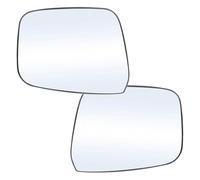 Glace De Rétroviseur Chauffant Pour Nissan Pour Navara D40 Pour Pathfinder R51 2005-2013 Avec Plaque À Clipser Sur Voiture Gauche Droite Porte Côté Rétroviseur Verre Chauffant Verre de Rétroviseur(Pai