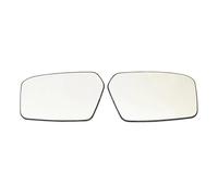 Glace De Rétroviseur Compatible Avec Mercury Pour Milan 2006 2007 2008 2009 2010 Rétroviseur Latéral Chauffant Avec Plaque De Support OEM: 6E5Z17K707B 6E5Z17K707A(A pair)