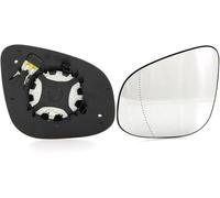 Glace de Rétroviseur Extérieur Dégivrante avec Support pour Avant Gauche Coté Conducteur compatible pour KANGOO 2 GRAND KANGOO 2 CITAN NV250 OEM 963664943R 4158110033